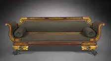 Sofa, c. 1820. Creator: Unknown