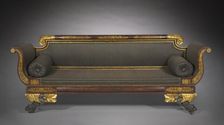 Sofa, c. 1820. Creator: Unknown