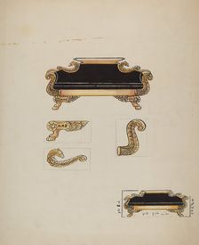 Sofa, c. 1936. Creator: Wellington Blewett