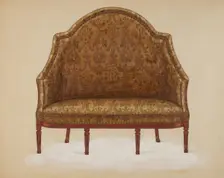 Sofa, c. 1936. Creator: Frank Wenger