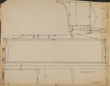 Sofa, c. 1936. Creator: Isidore Sovensky