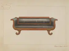 Sofa, c. 1937. Creator: Vincent P. Rosel