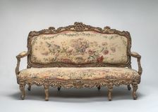 Sofa, probably c. 1830/1850. Creator: Unknown