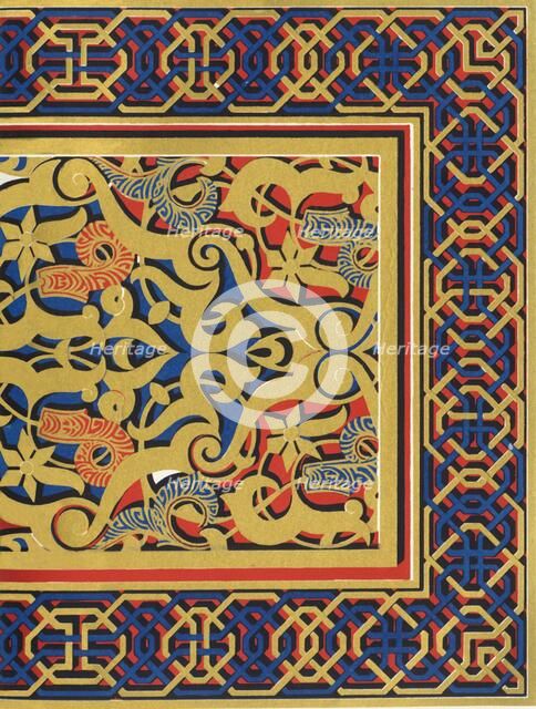 'Soffit of arch, Entrance of the Hall of Abencerrages', 1907. Creator: Unknown.