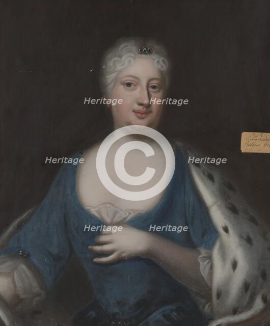 Sofia Charlotta Karolina, 1678-1749, Princess of Hesse-Kassel, c18th century. Creator: David Kock.