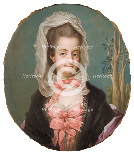 Sofia Albertina, 1753-1829, Princess of Sweden, c18th century. Creator: Jakob Bjorck.