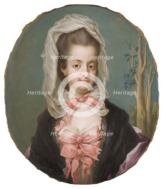 Sofia Albertina, 1753-1829, Princess of Sweden, c18th century. Creator: Jakob Bjorck.