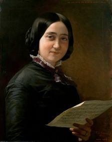 Sofía Vela y Querol, 1850. Creator: Federico de Madrazo y Kuntz