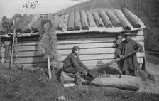 Softening Leather, 1913. Creator: GI Ivanov