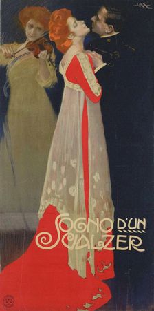 Sogno d'un valzer, 1910. Creator: Metlicovitz, Leopoldo (1868-1944)