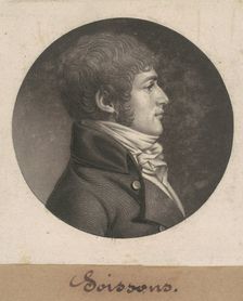 Soissons, 1807. Creator: Charles Balthazar Julien Févret de Saint-Mémin