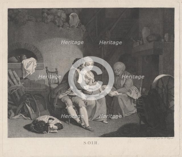 Soir (Evening), 1780s. Creator: Nicolas-Francois Regnault.