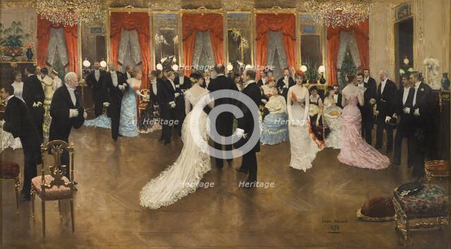 Soirée. Artist: Béraud, Jean (1849-1936)