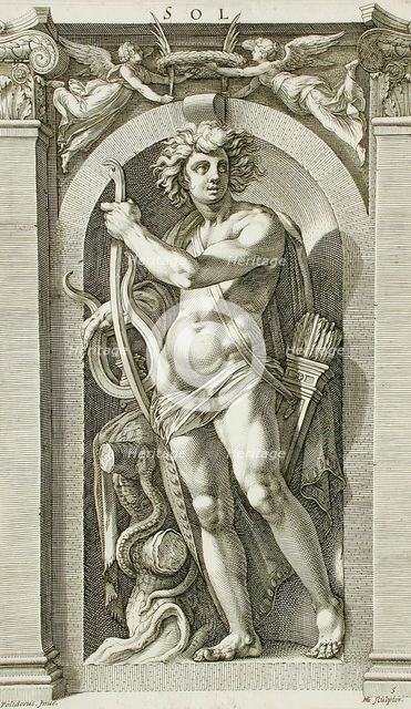 Sol, 1592. Creator: Hendrik Goltzius.