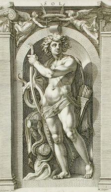 Sol, 1592. Creator: Hendrik Goltzius