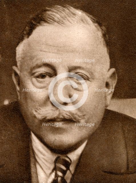 Sol G Newman, head of Radio Pictures in Great Britain, 1933. Artist: Unknown