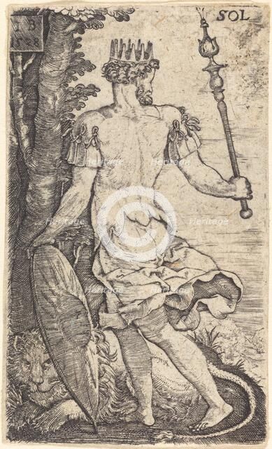 Sol (The Sun), 1528. Creator: Master I. B..