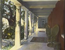 "Solana," Frederick Forrest Peabody house, Eucalyptus Hill Road, Montecito, California, 1917. Creator: Frances Benjamin Johnston