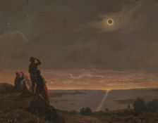 Solar Eclipse, 1851. Creator: Bengt Nordenberg