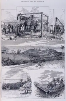 Solar Eclipse Observatory, Nicobar Islands, c1875. Creator: Unknown