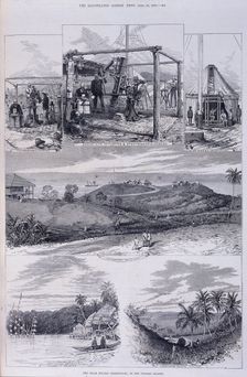 Solar Eclipse Observatory, Nicobar Islands, c1875. Creator: Unknown