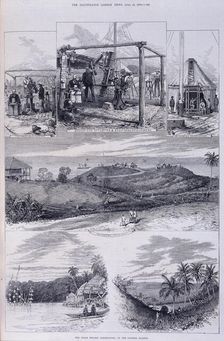 Solar Eclipse Observatory, Nicobar Islands, c1875