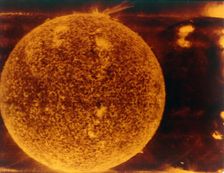 Solar eruption, 10 June 10 1973. Creator: NASA