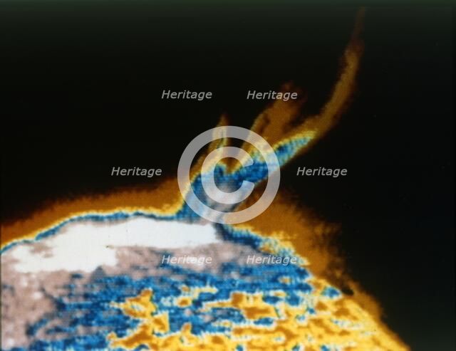 Solar eruption or flare. Creator: NASA.