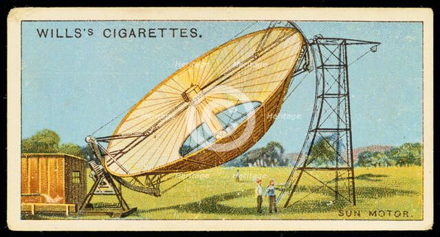 Solar motor by Aubrey Eneas of Boston, c1905 (c1910). Artist: Unknown