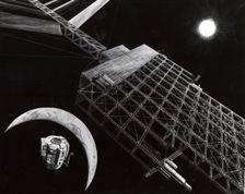 Solar Power Satellite, 1976. Creator: NASA
