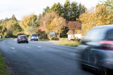 Solar Variable Message Temporary Road Sign 2016. Creator: Unknown