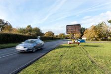 Solar Variable Message Temporary Road Sign 2016. Creator: Unknown
