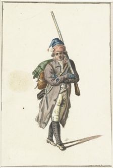 Soldier, 1758-1805. Creator: Dirk Langendijk