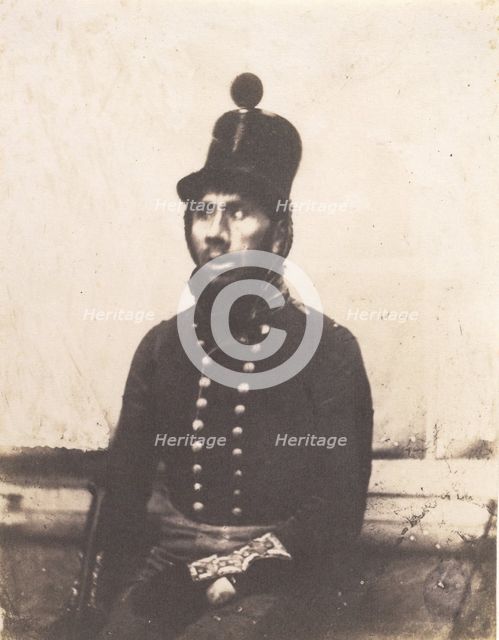 Soldier, 1845-50. Creator: Calvert Jones.