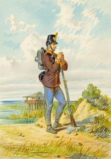 Soldier, undated. Creator: Franz Gerasch