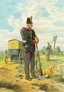 Soldier, undated. Creator: Franz Gerasch