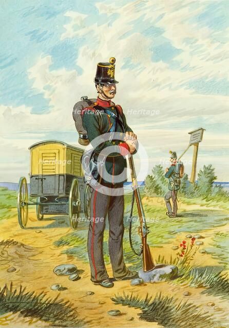 Soldier, undated. Creator: Franz Gerasch.