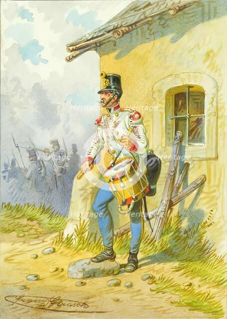 Soldier, undated. Creator: Franz Gerasch.