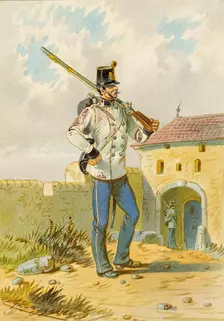 soldier, undated. Creator: Franz Gerasch