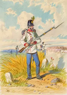 soldier, undated. Creator: Franz Gerasch