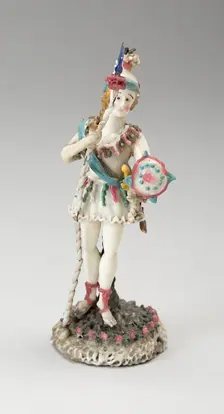 Soldier, France, 1700/50. Creator: Verres de Nevers