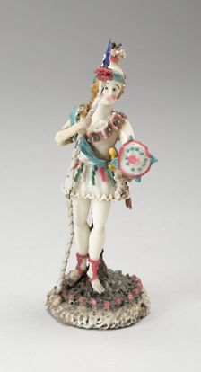 Soldier, France, 1700/50. Creator: Verres de Nevers