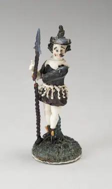 Soldier, France, 1700/50. Creator: Verres de Nevers