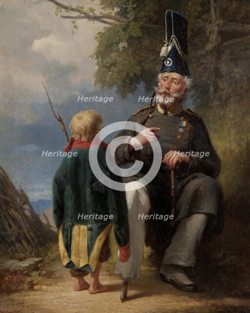 Soldier memories, 1860. Creator: Johan Christoffer Boklund.