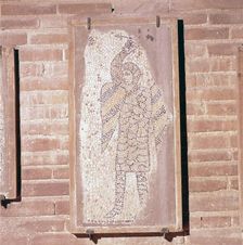 Soldier of the 4th Crusade, Mosaic in church of San Giovanni Evangelista, 13th century