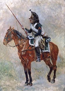 Soldier on Horseback 19th Century