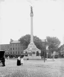 Soldier's Monument, Troy, N.Y., 1905. Creator: Unknown