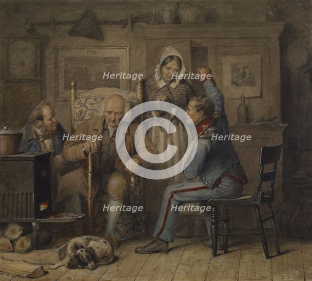 Soldier's Experience, 1847. Creator: Richard Caton Woodville.