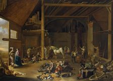 Soldier's Rest, 1650. Creator: Jacob Duck