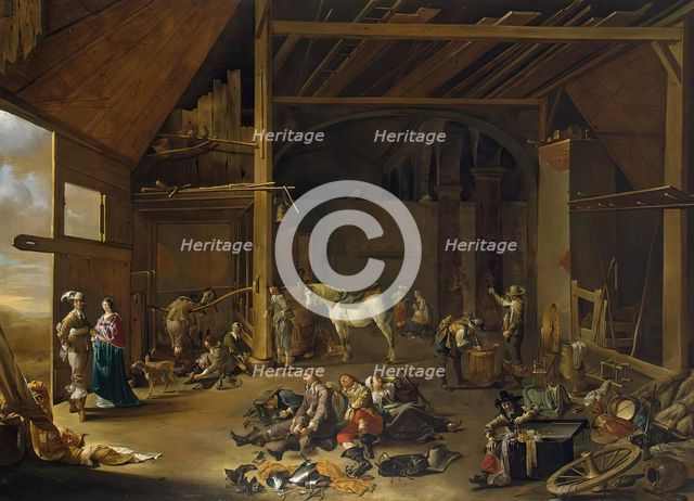Soldier's Rest, 1650. Creator: Jacob Duck.
